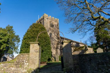 Melling, Lancashire, İngiltere 'deki St. Wilfrid Kilisesi.