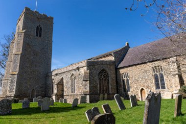 Haughley, Suffolk, İngiltere 'deki Aziz Mary Kilisesi (Kutsal Bakire Meryem' in Varsayımı)