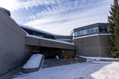 Kuzey Galler Prensi 'nin girişi Yellowknife, Kuzeybatı Toprakları, Kanada