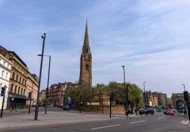 Newcastle 'ın merkezindeki St Marys Katedrali, Tyne and Wear, İngiltere