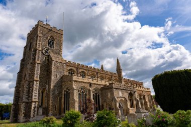 St Peter ve St Paul Kilisesi, Suffolk, İngiltere 'den Clare.