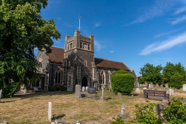 Walton, Felixstowe, Suffolk, İngiltere 'deki St. Marys Kilisesi.