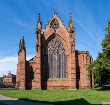Carlisle, Cumbria, İngiltere 'deki Kutsal ve Bölünmez Üçlü Katedral Kilisesi.