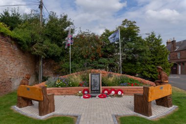 Dumfries, Dumfries ve Galloway, İskoçya 'daki İngiliz Kraliyet Lejyonu Anıt Bahçesi.