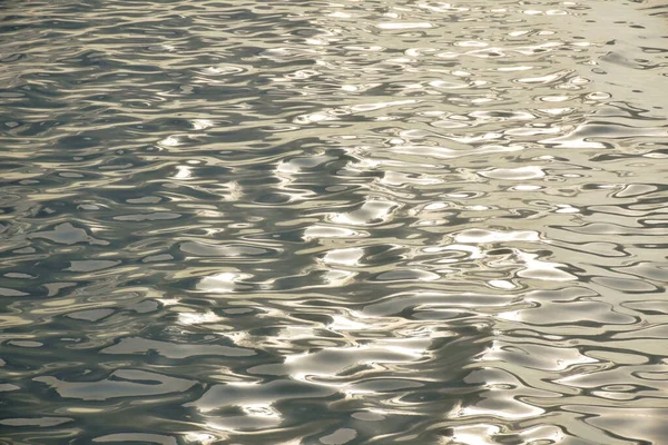 Fala Powierzchni Wody Morzu Tle Zachodu Słońca Tekstury — Zdjęcie stockowe