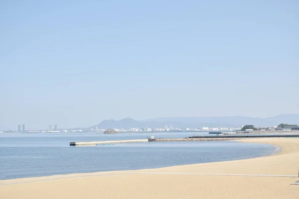 Seaside Momochi Beach Park Landscape Fukuoka Japan — Stock Photo, Image
