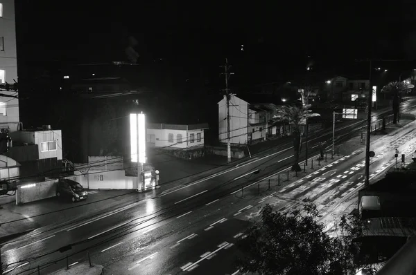 Beppu Япония Марта 2023 Года Пейзаж Здания Улицы Ночное Время — стоковое фото