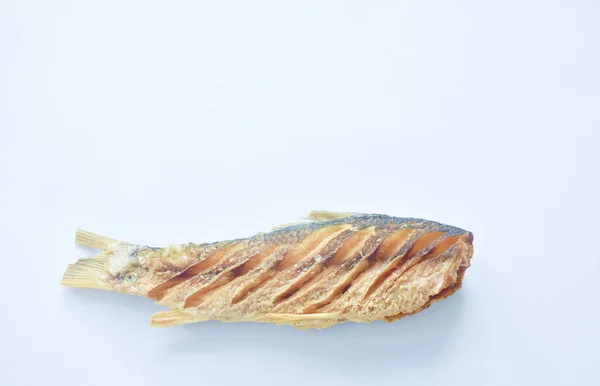 白を基調とした揚げ塩ボラの魚 — ストック写真