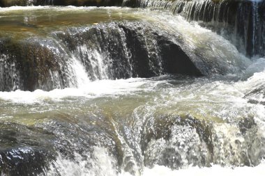 Muak Lek Botanik Bahçesi-Muak Şelalesi Tayland 'da dinlendirici bir yer.
