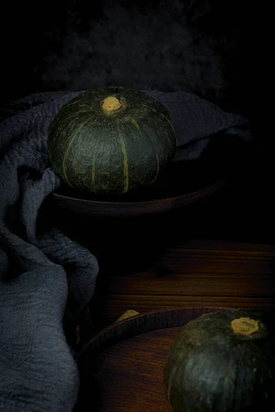 Pumpkin Art Fotografie Vintage Dekor Qualitativ Hochwertige Fotos — Stockfoto
