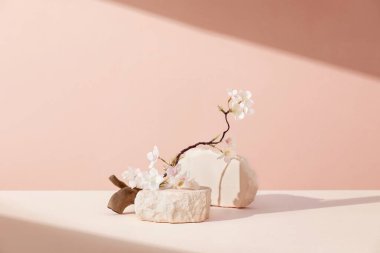 Sahne modelleme ürünleri sunumunu gösterir, hi res fotoğraf 