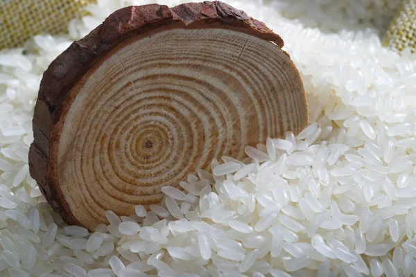Азиатский Рис Вьетнамский Рис Лучший Рис Азии Привет Фото — стоковое фото