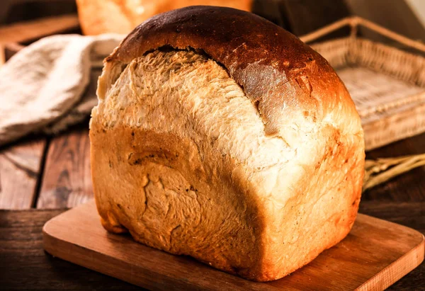 ヴィンテージパンフォト オリジナル生小麦パン ハイレゾ写真 — ストック写真