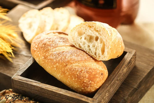 ヴィンテージパンフォト オリジナル生小麦パン ハイレゾ写真 — ストック写真
