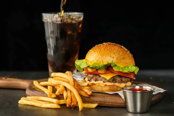 Dobry Artykuł Tytuły Hamburgery Res Zdjęcia — Zdjęcie stockowe