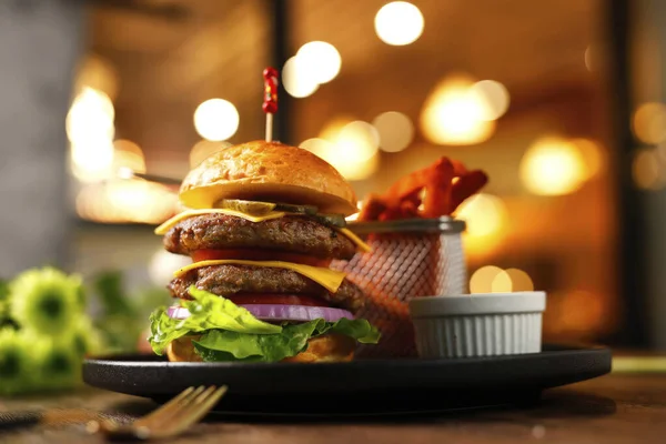 Хорошие Заголовки Статей Гамбургерах Res Photo — стоковое фото
