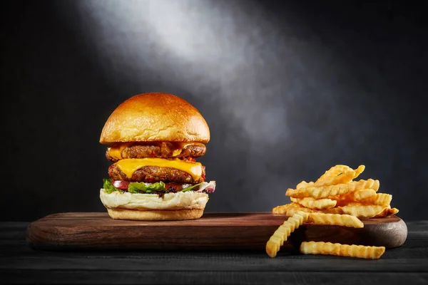 Dobry Artykuł Tytuły Hamburgery Res Zdjęcia — Zdjęcie stockowe