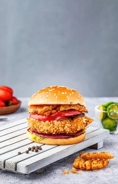 Artikel Yang Bagus Tentang Hamburger Res Foto — Stok Foto