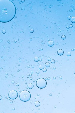 Ürünler için su kabarcıkları, yüksek çözünürlüklü görüntülerde su yüzeyi