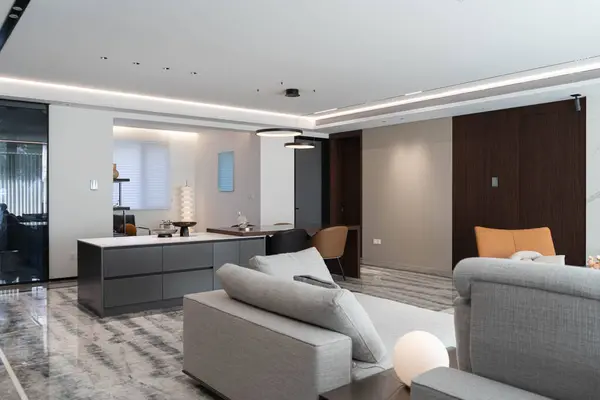Contemporary Interior Design Trends Art Balancing Comfort Style Modern Interiors — Stock Photo, Image