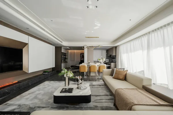 Zvýšit Váš Obývací Prostor High End Interior Design Inspirations — Stock fotografie