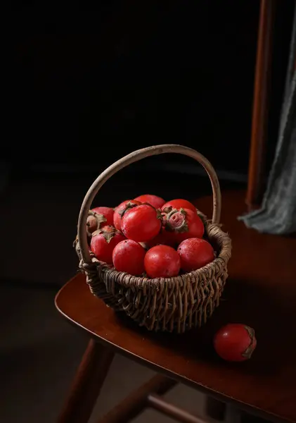 Obrázek Japonského Persimmon Vietnam Broskev Kvalitní Fotografie — Stock fotografie