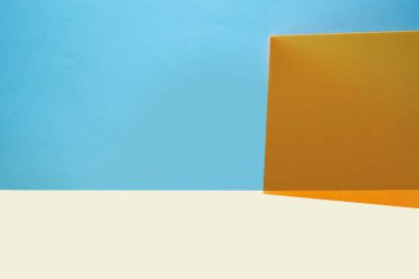 Ürün gösterisi için Geometrik taze yaratıcı arkaplan resmi