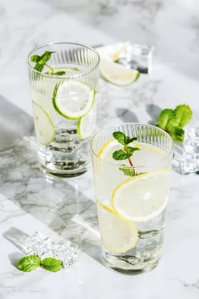 Beautiful Images Lemon Juice Kumquat Juice Beautiful Photos Summer Drinks — Stock Photo, Image