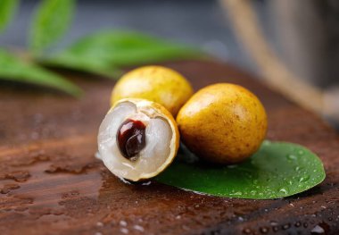 Longan, Vietnamlı Longan, soyulmuş Longan, yüksek kaliteli fotoğraflar