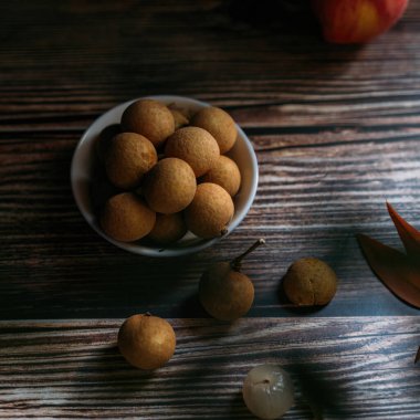 Longan, Vietnamlı Longan, soyulmuş Longan, yüksek kaliteli fotoğraflar