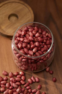 Fıstık, kırmızı fıstık, diyet için fıstık, vejetaryen yemeği, yüksek kaliteli fotoğraflar.