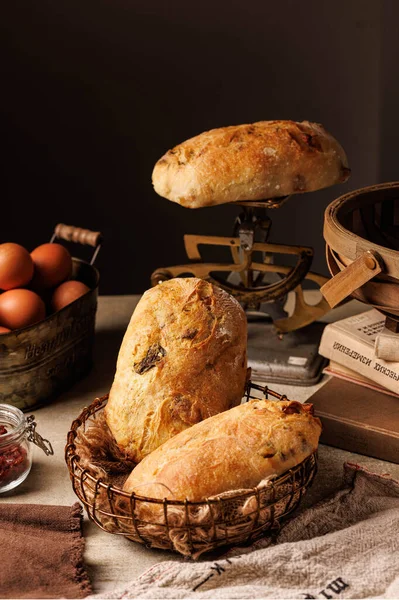 レストランのパンやケーキの写真 高品質の写真 — ストック写真