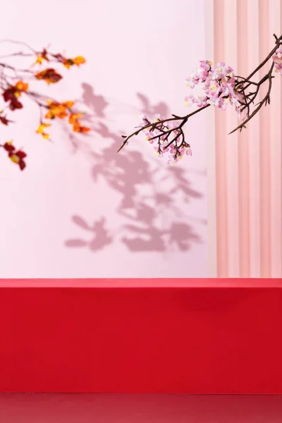 Lunar Neujahr Hintergrund Asiatischen Stil Neujahr Tapete Tet Holliday Hohe — Stockfoto