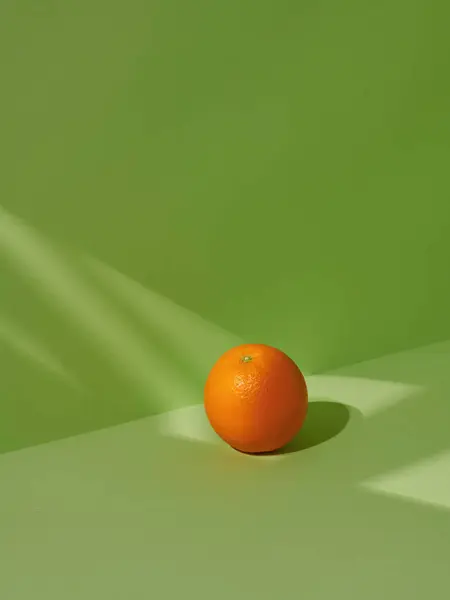 Pomerančové Pozadí Pro Zobrazení Oranžových Výrobků Pomerančový Džus Vysoce Kvalitní — Stock fotografie