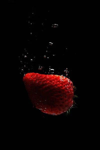 老式草莓的新形象 高质量的形象 — 图库照片