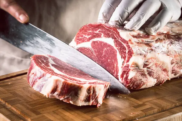 Beelden Van Rauw Vlees Beelden Van Rauw Rundvlees Beelden Van — Stockfoto
