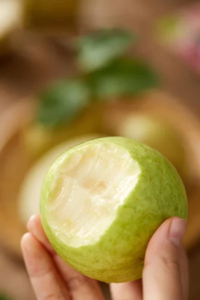 Alle Foto Voor Guava Roze Guava Heerlijke Aziatische Guava Hoge — Stockfoto