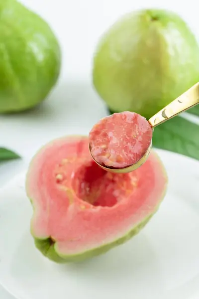 Immagini Guava Guava Rosa Deliziosa Guava Asiatica Immagini Alta Qualità — Foto Stock