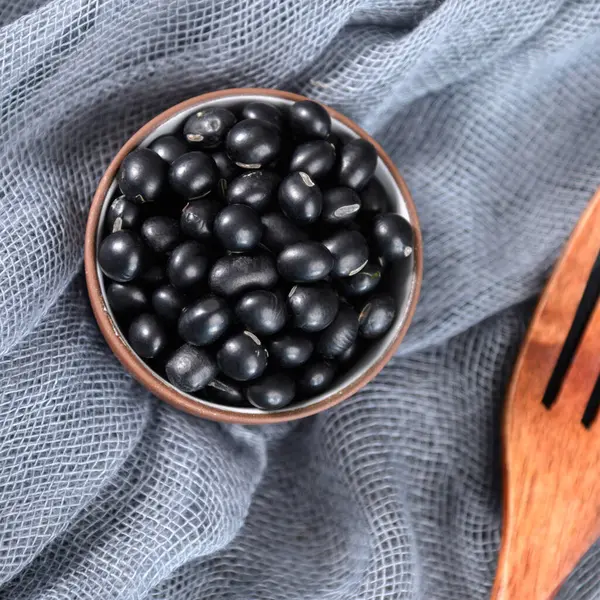 Bilder Von Schwarzen Bohnen Köstlichen Und Schönen Schwarzen Bohnen Gerichte — Stockfoto