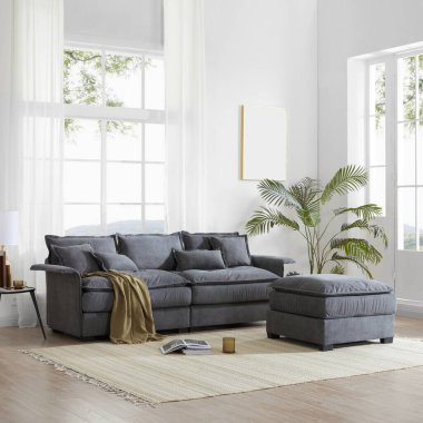 Ürün gösterimi için boş oda, resim modeli için temiz oda, resim çerçevesi modeli