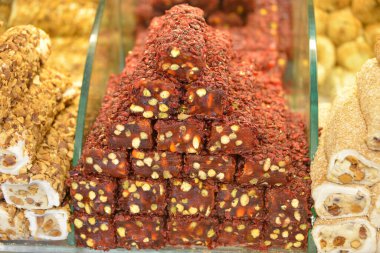 Türk spesiyalitesi İstanbul 'u, kekleri ve tatlıları 