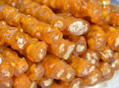 Türk spesiyalitesi İstanbul 'u, kekleri ve tatlıları