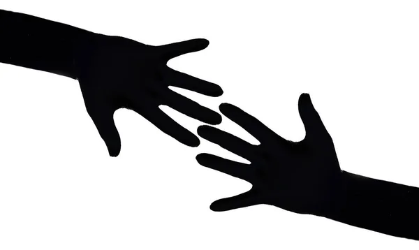 Linguagem Corporal Gestos Mão — Fotografia de Stock