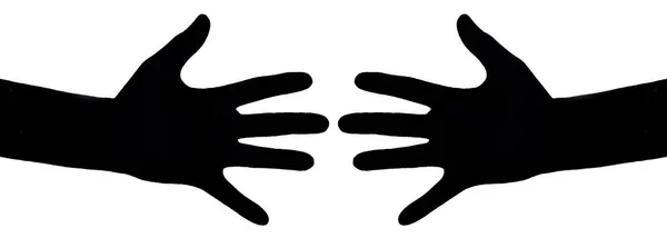 Język Ciała Gesty Dłoni — Zdjęcie stockowe
