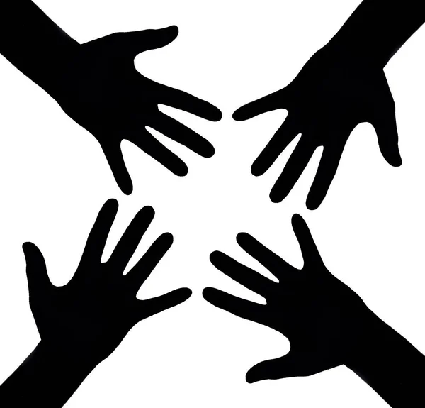 Limbajul Corpului Gesturile Mâinilor — Fotografie, imagine de stoc