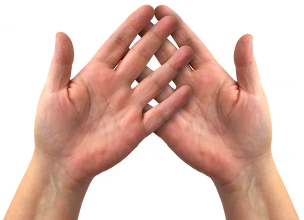 Körpersprache Und Handgesten — Stockfoto