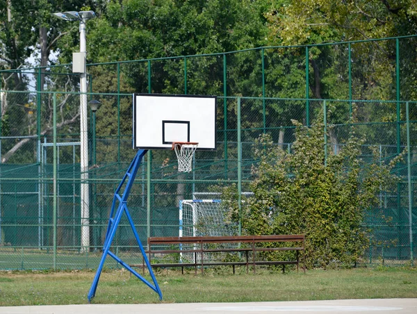 Bakre Bräda Basketplanen — Stockfoto