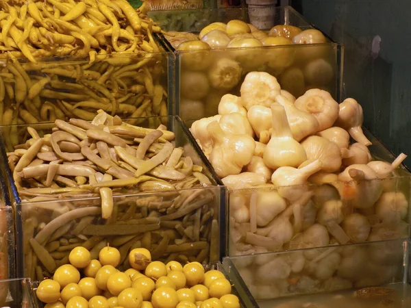 Various Vegetables Sour Street Market Istanbul — Stock Photo, Image