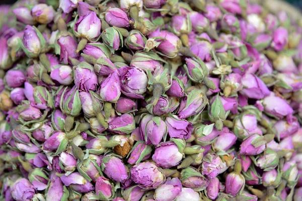 土耳其传统草茶用各种干植物 — 图库照片