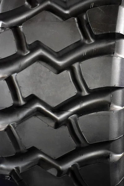 Neumático Para Equipos Construcción Pesada Vehículo Ingeniería Puede Ser Utilizado — Foto de Stock